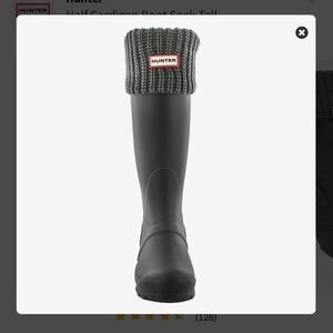 Brand new hunter boot socks